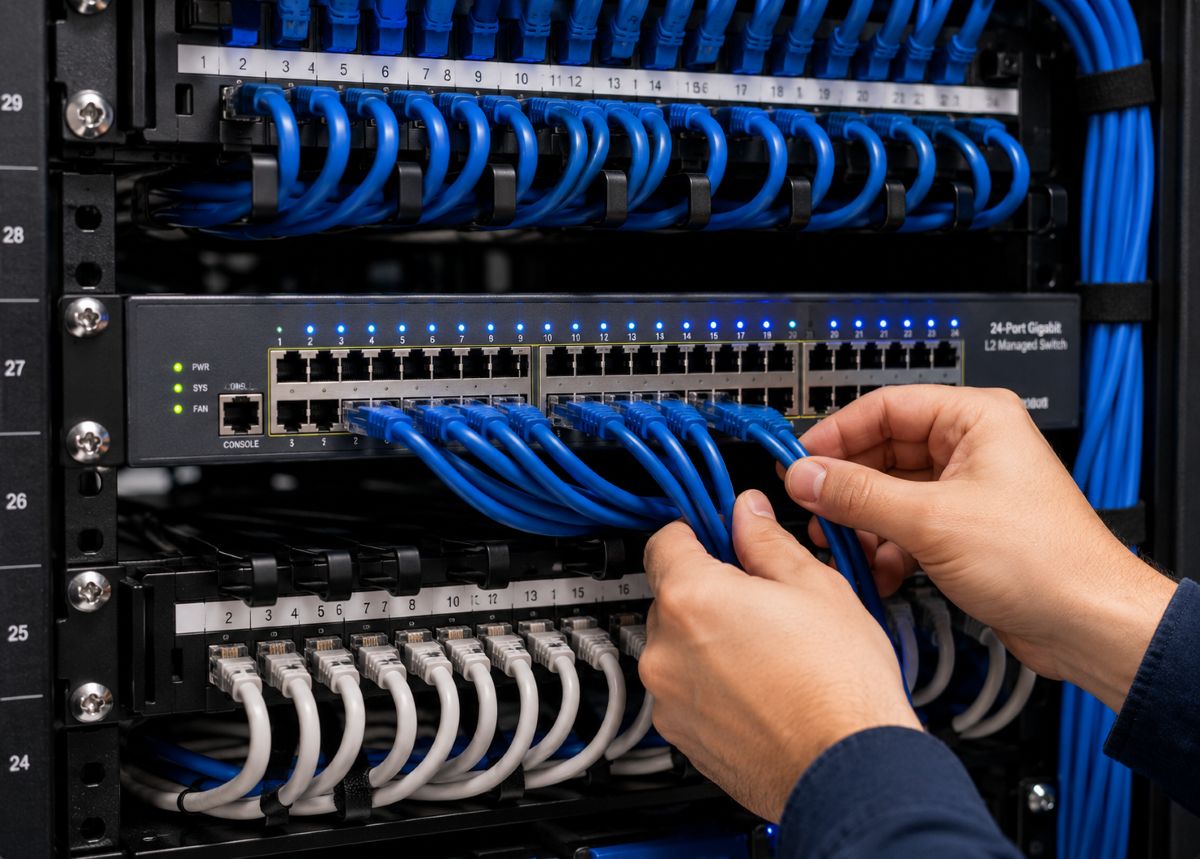 network deployment in progress