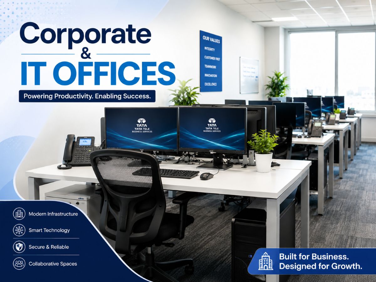 corporate office workspace