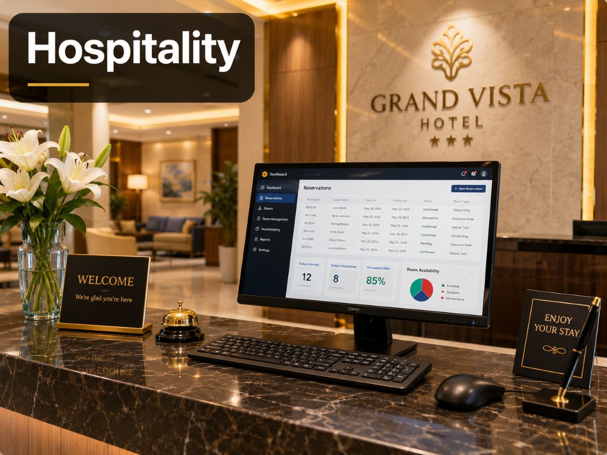 hotel front desk technology