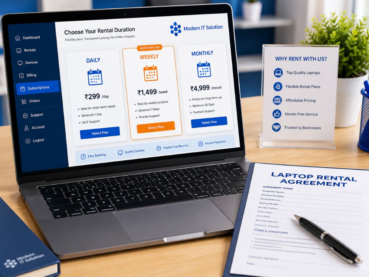 flexible rental plans with easy renewal graphic