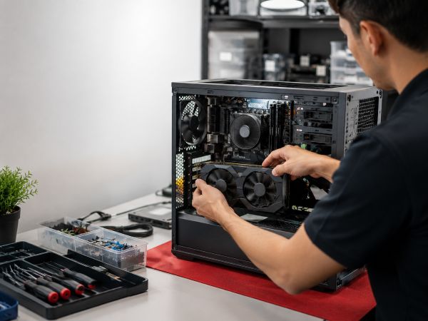 desktop and laptop repair overview graphic